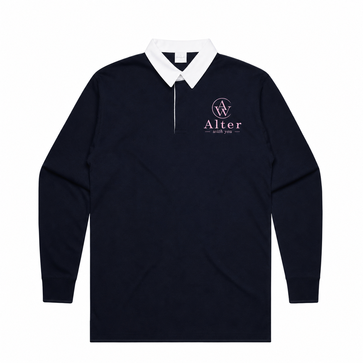 The AWY Rugby Shirt — Navy Edition (Exceptional Quality)