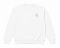 — AWY Signature Sweat · White/Navy · Brodé