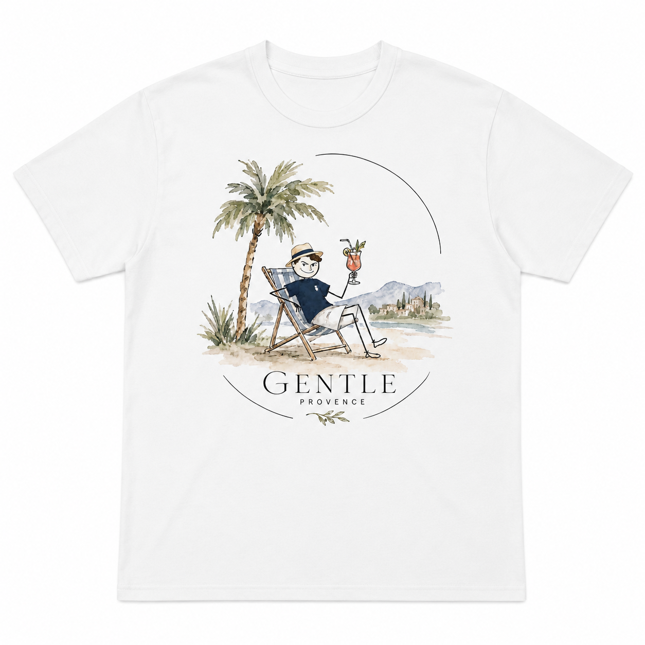 AWY Gentle Provence · White · Print