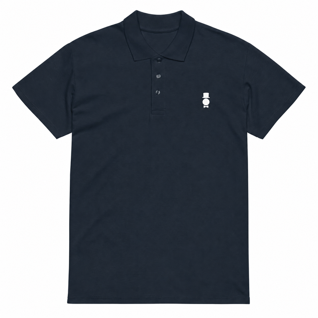 AWY Gentle Polo · Navy · Brodé